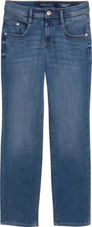 TOM TAILOR Damen TTALEXA STRAIGHT Jeans, blau, Uni, Gr. 31/32