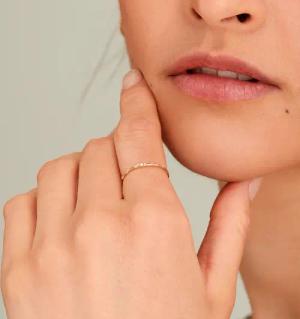 Ania Haie Ringe - 14kt Echtgold Ring - Gr. 50 - in Gold - für Damen