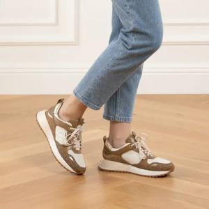 Michael Kors Low-Top Sneaker - Theo Trainer - Gr. 36 (EU) - in Braun - für Damen