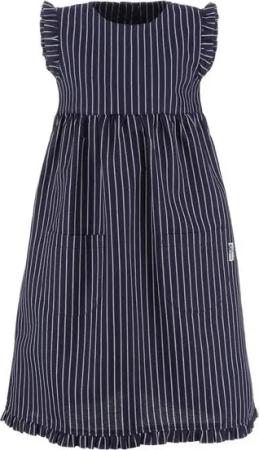 modAS Strandkleid Kinder Fischerkleid Streifen Maritim - Streifenkleid für Mädchen