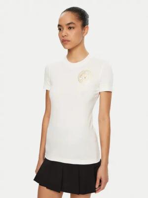 Versace Jeans Couture T-Shirt 78HAHT00 Weiß Regular Fit
