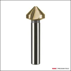 Ruko Kegel- und Entgratsenker DIN 335 Form C 90° HSS-TiN, geschliffen HSS
