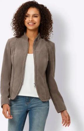 heine Allwetterjacke Lederjacke