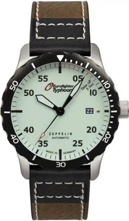 Zeppelin 7268-5 Eurofighter Typhoon Automatik Herrenuhr 43mm 20ATM