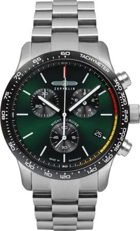 Zeppelin 7288M-4 Night Cruise Chronograph Herrenuhr 42mm 10ATM