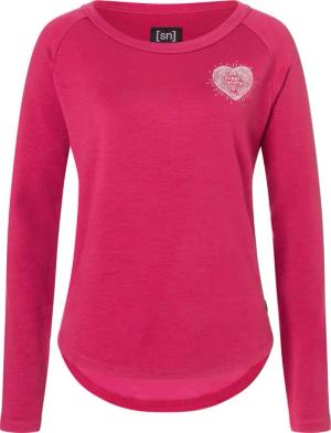 Super.Natural Damen Little Heartwood Crew Pullover