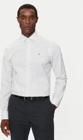 Tommy Hilfiger Hemd MW0MW36923 Weiß Slim Fit