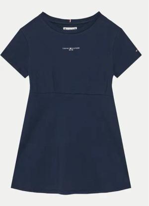 Tommy Hilfiger Kleid für den Alltag KG0KG08350 M Dunkelblau Regular Fit