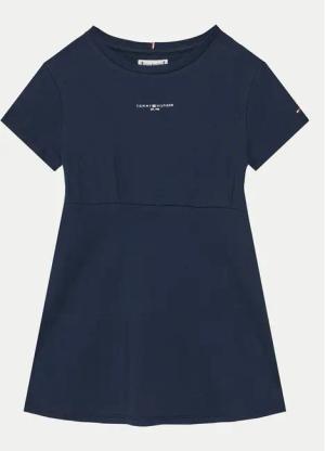 Tommy Hilfiger Kleid für den Alltag KG0KG08350 S Dunkelblau Regular Fit