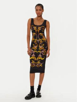 Versace Jeans Couture Kleid für den Alltag 78HAO9P6 Schwarz Slim Fit