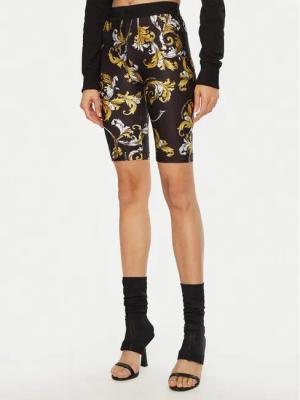 Versace Jeans Couture Bikershorts 78HAC106 Schwarz Slim Fit
