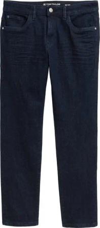 TOM TAILOR Herren TTMARVIN Straight Jeans, blau, Uni, Gr. 30/34