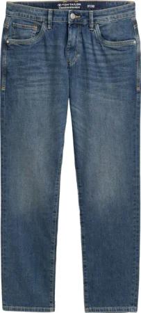 TOM TAILOR Herren TTMARVIN STRAIGHT Jeans, blau, Uni, Gr. 33/34