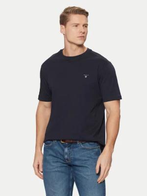 Gant T-Shirt Original Shield 2003295 Dunkelblau Regular Fit