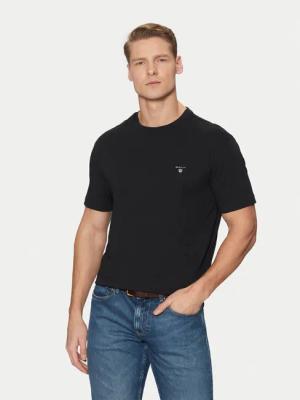 Gant T-Shirt Original Shield 2003295 Schwarz Regular Fit