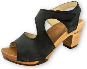 woody GmbH Sandaletten - HANNAH - schwarz Sneaker Ballerinas