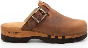 woody GmbH Clogs Herren - LUKAS - tabak Sneaker