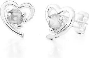 Schmuck-Elfe Paar Ohrstecker Herz classic, 925 Sterling Silber