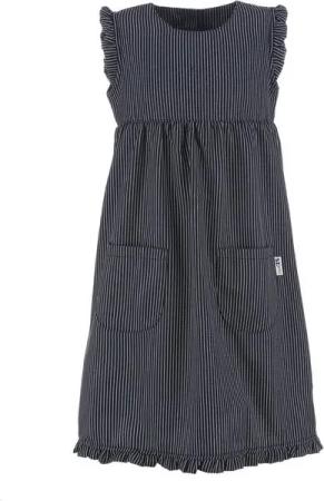 modAS Strandkleid Kinder Fischerkleid Streifen Maritim - Streifenkleid für Mädchen