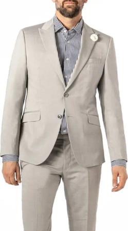 JOOP! Herren Sakko grau Slim Fit