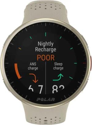 Polar Pacer Pro Sportuhr (Beige STK) Pulsmesser