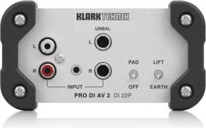 Klark Teknik Audio-Wandler, (DI 22P, Zubehör, DI-Boxen), DI 22P - DI Box