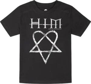 HIM T-Shirt für Kinder - Metal Kids - Heartgram - für Mädchen & Jungen - schwarz - Lizenziertes Merchandise!