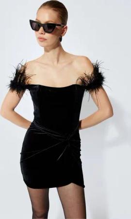 Koton Minikleid Mini Länge Bodycon Kleid