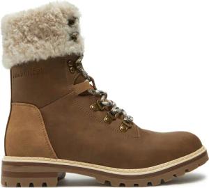 Kimberfeel Schnürstiefeletten Pixie Braun