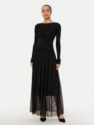 MAX&Co. Abendkleid 2516621011200 Schwarz Regular Fit