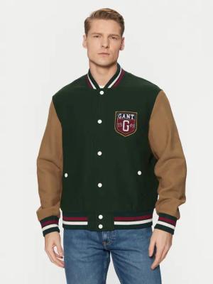 Gant Bomberjacke Varsity 7006483 Grün Regular Fit