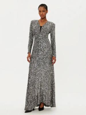 Rinascimento Abendkleid CFC0121752003 Silberfarben Regular Fit