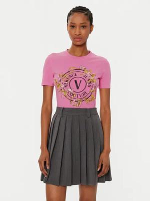 Versace Jeans Couture T-Shirt 78HAHC01 Rosa Regular Fit