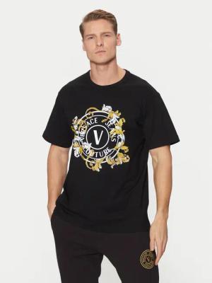 Versace Jeans Couture T-Shirt 78GAHC01 Schwarz Regular Fit