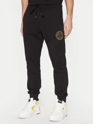 Versace Jeans Couture Jogginghose 78GAAT00 Schwarz Regular Fit