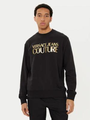 Versace Jeans Couture Sweatshirt 78GAIT05 Schwarz Regular Fit