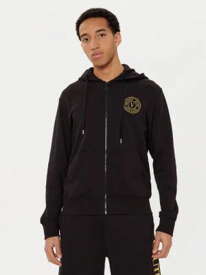 Versace Jeans Couture Sweatshirt 78GAIT00 Schwarz Regular Fit