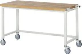Rau Fahrbare Werkbank mit Querstrebe BxTxH 1500x700x880mm