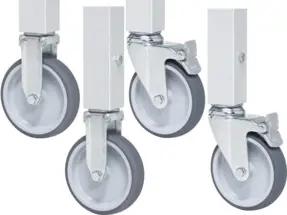 Rau Rollensatz 2 Bock- und 4 Lenkrollen