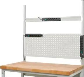 Rau Energieleiste 500mm 5 Schukosteckdosen 230V 16A