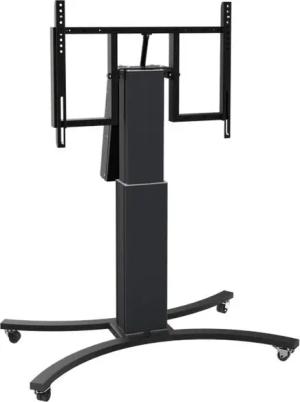 Celexon Display-Rollwagen Adjust-V4286B - 50cm Hub TV-Wandhalterung, (bis 86 Zoll, elektrisch höhenverstellbar, Kippfunktion, max VESA 800 x 600, schwarz)