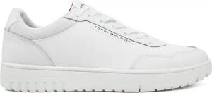 Tommy Hilfiger Sneakers Th Basket Core Lth Pinperf FM0FM05466 Weiß