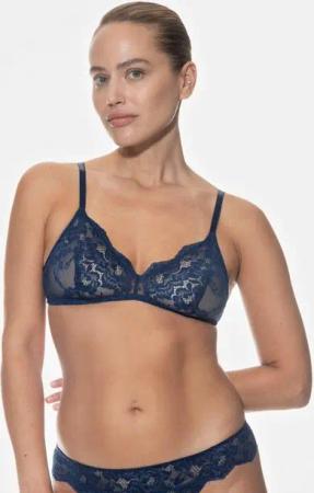Mey Triangel-BH Damen Serie Cotton Lace Spitzenmuster (1-tlg., 1)