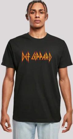 F4NT4STIC T-Shirt "Def Leppard Shatter Logo", Premium Qualität
