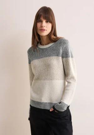 Cecil Strickpullover, mit Rundhalsausschnitt