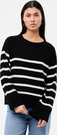 pieces Rundhalspullover "PCSIA LS KNIT NOOS BC"