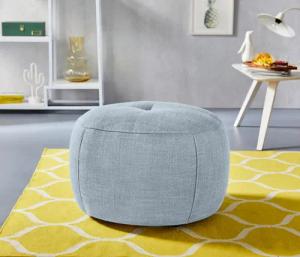 INOSIGN Hocker "Lounis", (Hockerprogramm V), Rundhocker in 2 Größen, "Soft clean" für leichte Reinigung mit Wasser