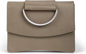 GRETCHEN Schultertasche "Oyster Clutch Three", aus italienischem Kalbsleder