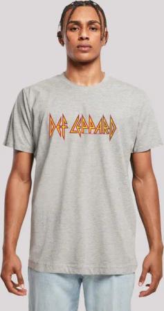 F4NT4STIC T-Shirt "Def Leppard Shatter Logo", Premium Qualität