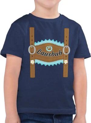 Shirtracer T-Shirt Lausbub Lederhose (1-tlg) Mode für Oktoberfest Kinder Outfit